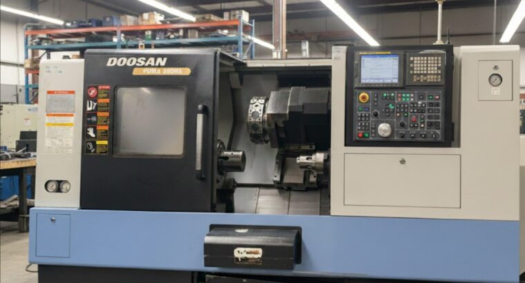 Doosan PUMA 240 CNC Lathe – Excellent Condition |