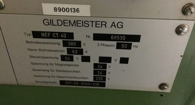 دستگاه تراش hitachi seiki و gildemeister