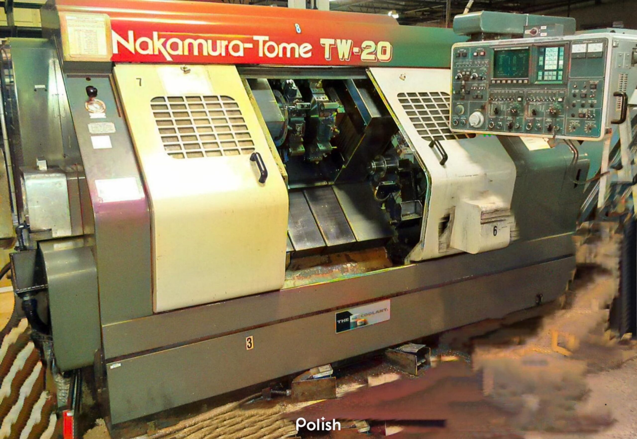 Used CNC Lathe for Sale – NAKAMURA TOME TW 30 (199