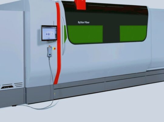 शीर्षक: लेज़र कटिंग मशीन – Bystronic BySmart Fiber 3015