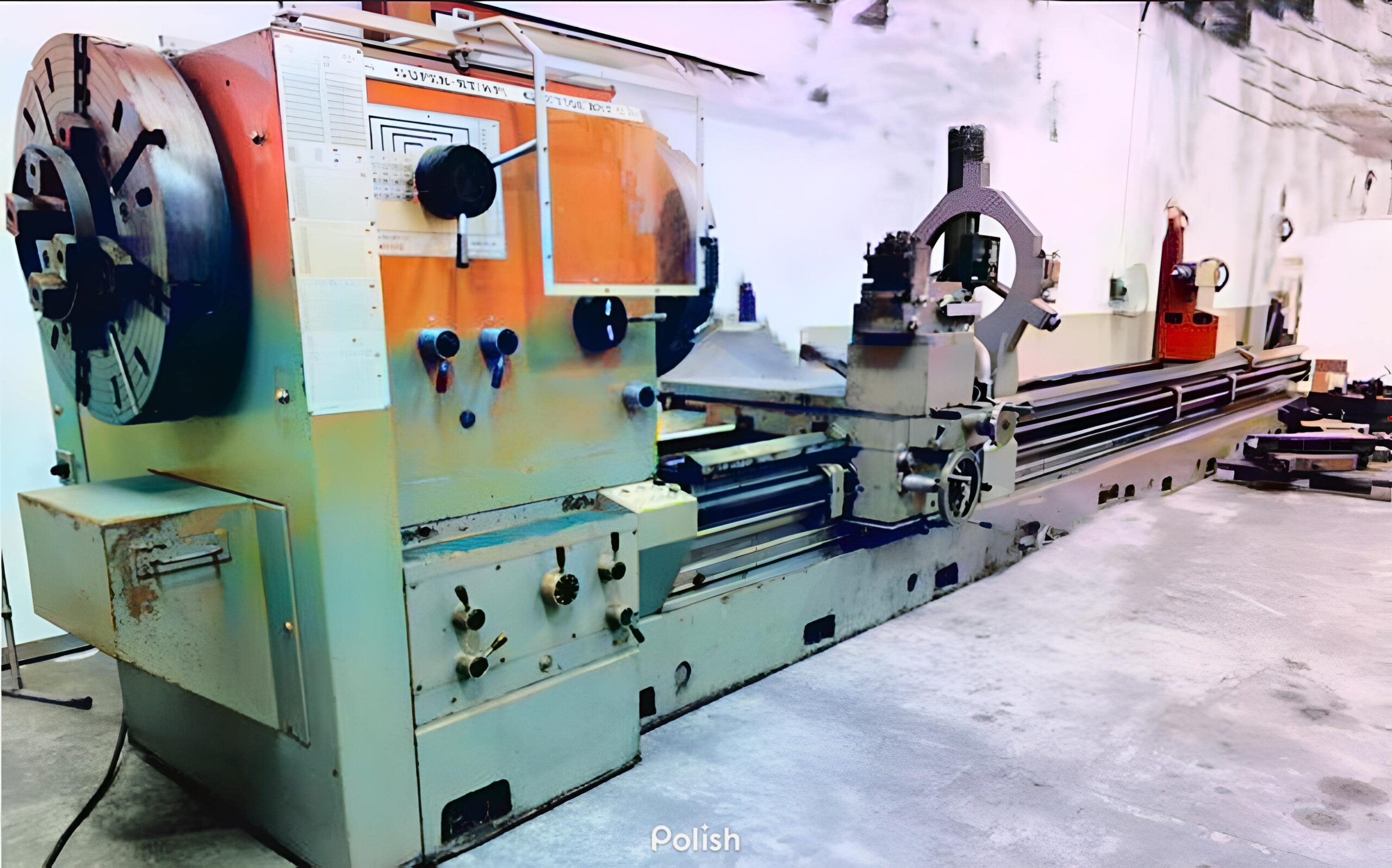 Manual Lathe – 5-Meter Bed Length, Heavy-Duty, 201