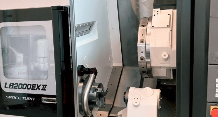 آگهی فروش تراش CNC سه‌محور Okuma SpaceTurn LB-2000EXII – دقت و کارایی