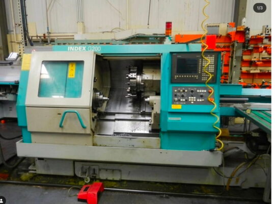 INDEX G200 High-End CNC Turning Center with Sub-Sp